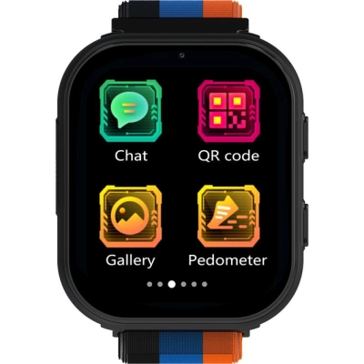 Смарт-годинник Gelius Pro GP-PK008 (Rainbow) Black Kids smart watch with GPS/4G (Pro GP-PK008 (Rainb