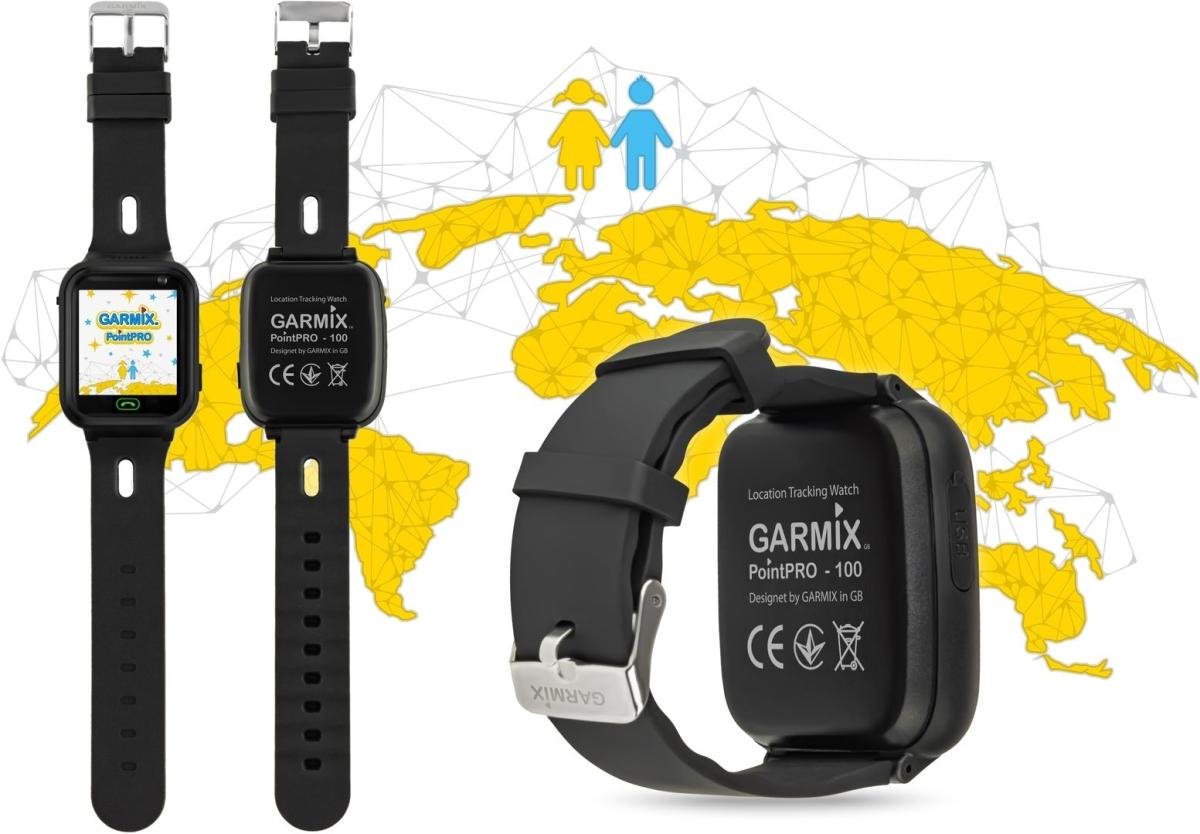 Дитячий смарт-годинник Garmix PointPRO-100 WiFi Black