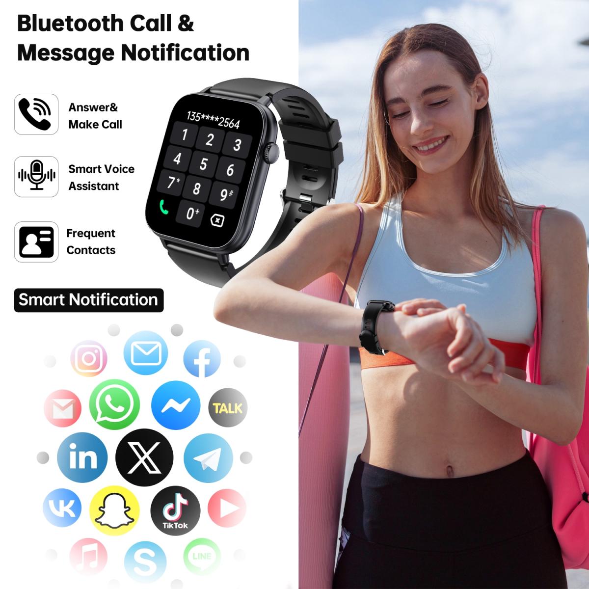 Годинник Oukitel V3 Black (6941749818591)