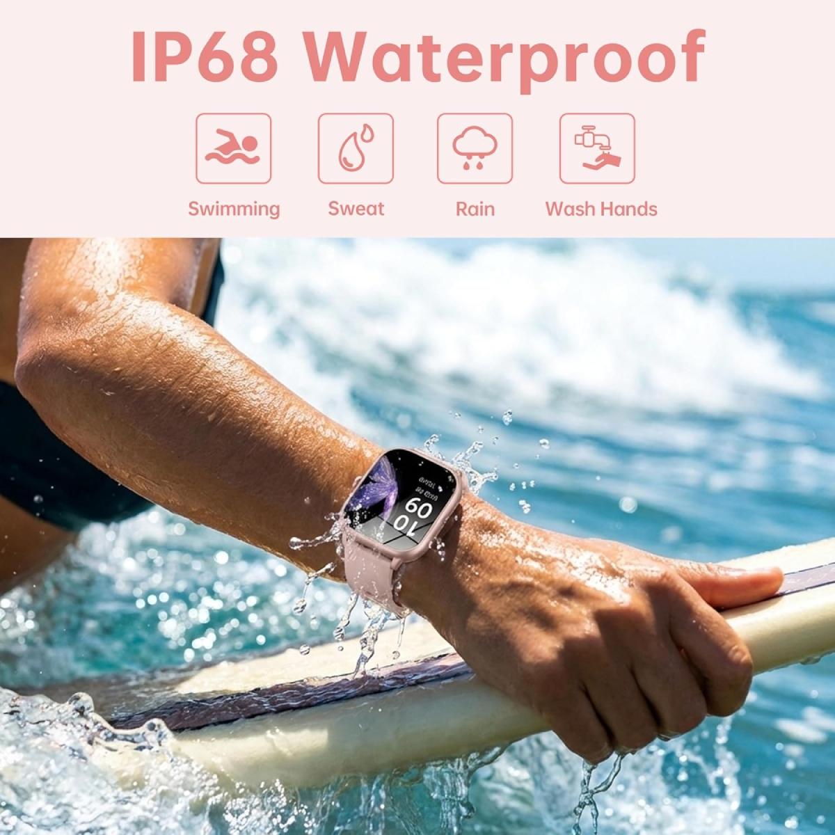 Годинник Oukitel V7 Pink (6941749851062)