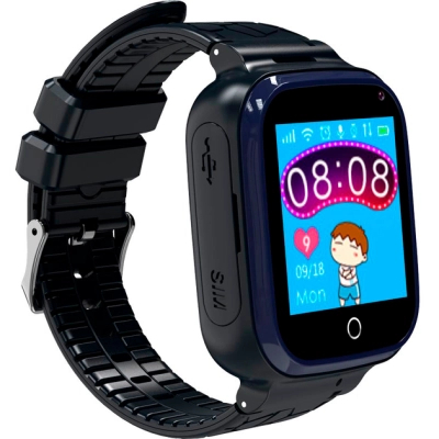 Смарт-годинник Gelius Pro GP-PK007 (Ocean) Black Kids smart watch with GPS tracker (Pro GP-PK007 (Oc