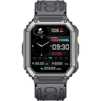 Смарт-годинник Gelius Pro GP-SW007 (Tactical Navy) Bluetooth call (IP68) Black (GP-SW007 Black)