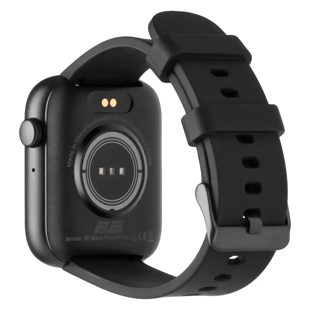Смарт-годинник 2E Wave Plus 47 mm Black (2E-CWW12BK)
