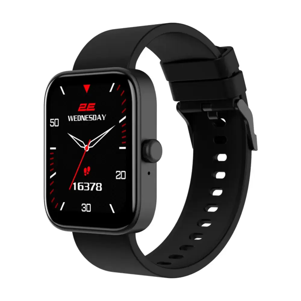 Смарт-годинник 2E Alpha SQ Music Edition 46mm Black (2E-CWW40BK)