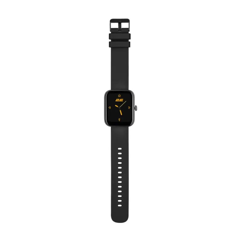 Смарт-годинник 2E Alpha SQ Music Edition 46mm Black (2E-CWW40BK)