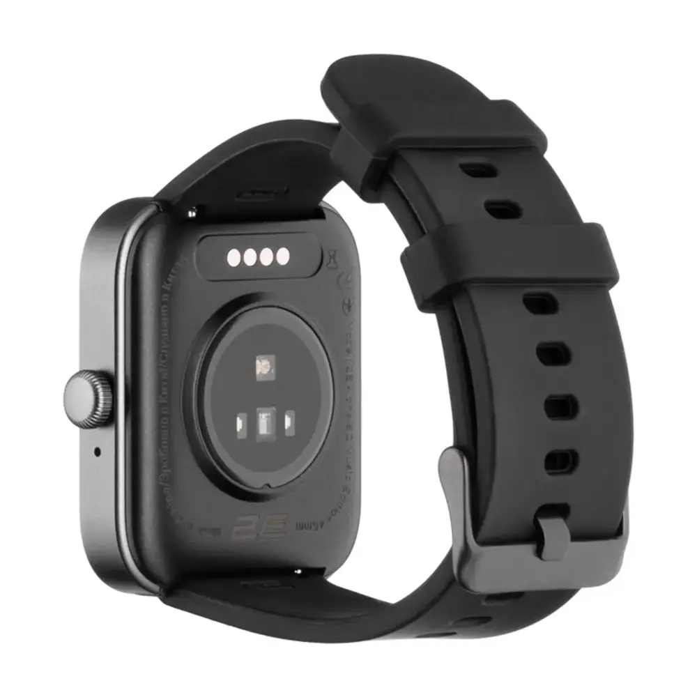 Смарт-годинник 2E Alpha SQ Music Edition 46mm Black (2E-CWW40BK)