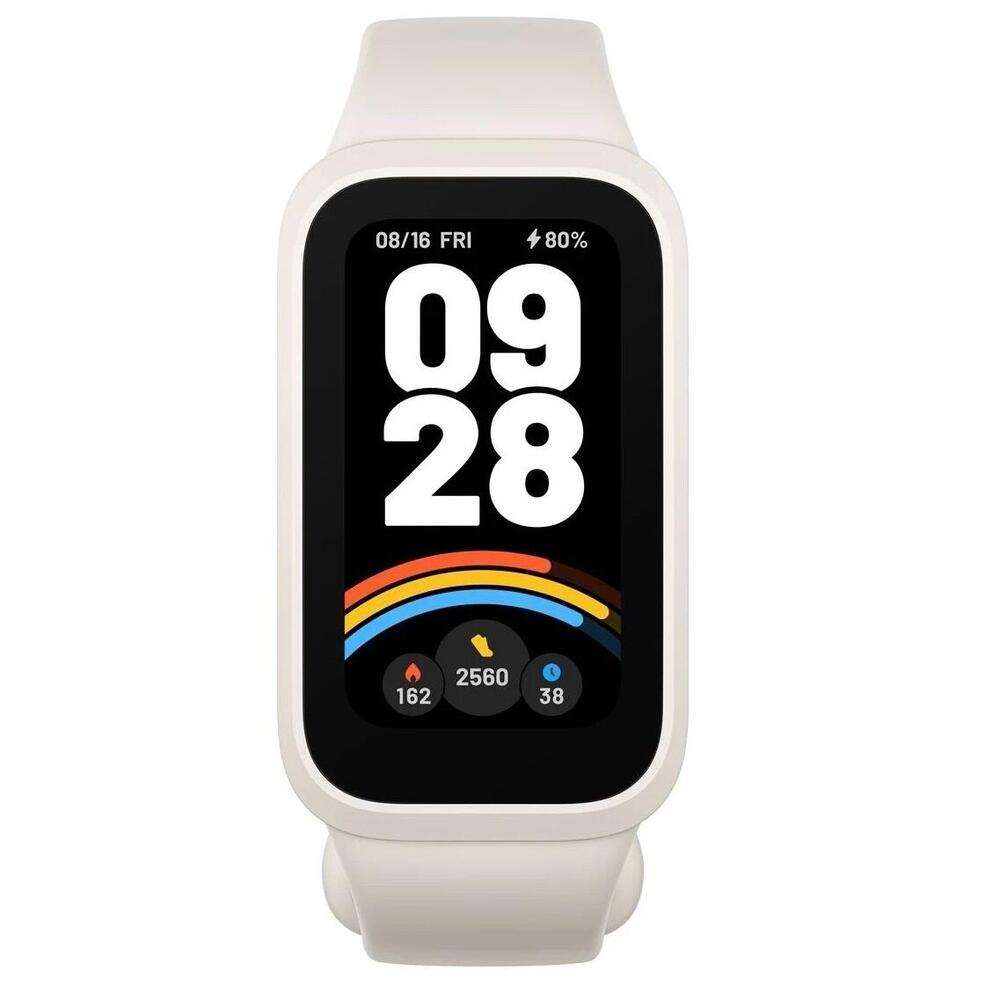 Фiтнес-браслет Xiaomi Smart Band 9 Active Beige White (BHR9441GL)