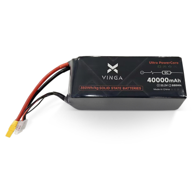 Акумуляторний блок RacePow 350Wh/kg 40Ah 6S 22.2V 5C XT90S (350WHKG-40Ah-6S-5C)