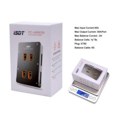 Аксесуар для зарядного пристрою iSDT PC-4860S LiPo Parallel Charging Board (HP0015.0023)