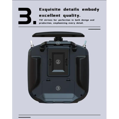 Пульт управління для дрона Jumper T12 MAXHALL ELRS2.4G (C10120)