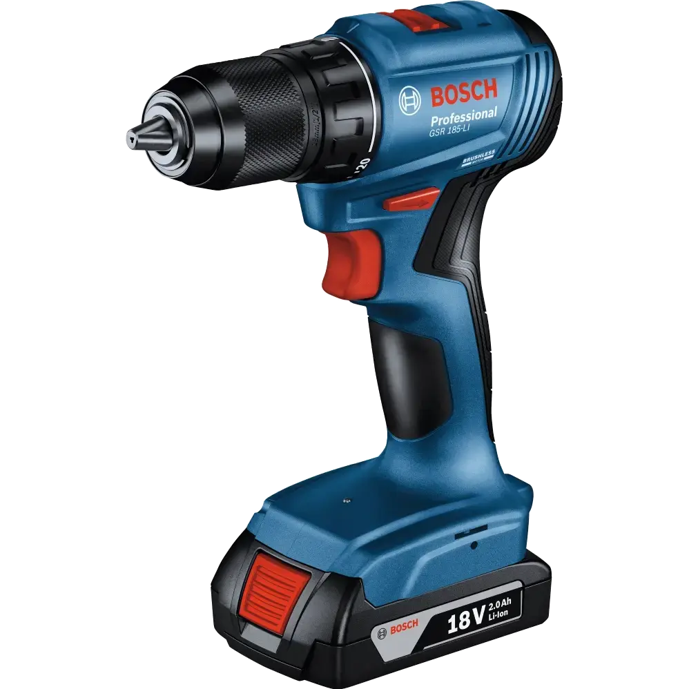 Акумуляторний ударний дриль-шурупокрут (Bosch GSB 185-LI (0.601.9K3.100)) (1771314)