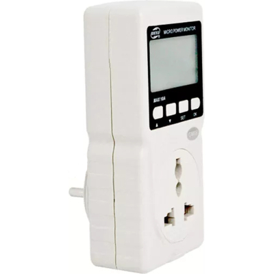 Ватметр Benetech побутовий 10A (GM86)