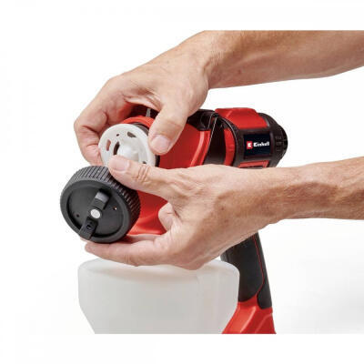 Фарбопульт Einhell TE-SY 18/90 Li - Solo, 18V, 1000мл/хв, 1200мл (без АКБ та ЗП) (4260040)