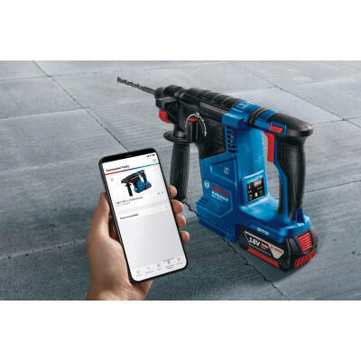Перфоратор Bosch GBH 187-LI Professional 2*18 В 5 Аг, SDS-Plus, 2.4 Дж, 980 об/х (0.611.923.021)
