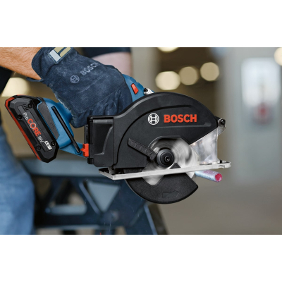 Дискова пила Bosch GKM 18V-50, 18V, 2x5Ah, 136 мм, 4250 об/хв (0.601.6B8.002)