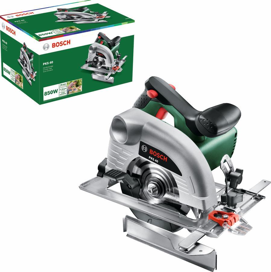 Дискова пила Bosch PKS 40 850Вт, 130мм, 2.6кг (0.603.3C5.000)