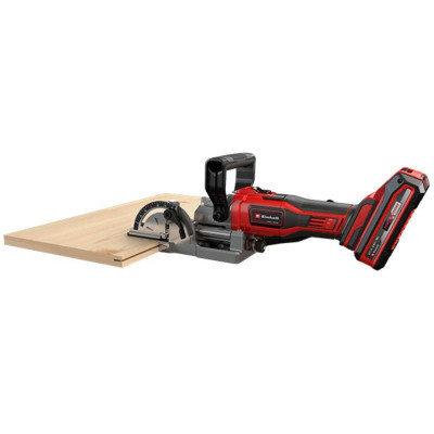 Фрезер Einhell ламельний TE-BJ 18 Li - Solo PXC, 18В, 20 мм, диск 100х22х3.8 мм (без АКБ та ЗП) (4350630)