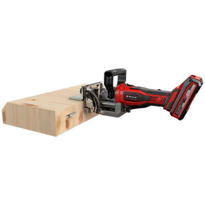 Фрезер Einhell ламельний TE-BJ 18 Li - Solo PXC, 18В, 20 мм, диск 100х22х3.8 мм (без АКБ та ЗП) (4350630)