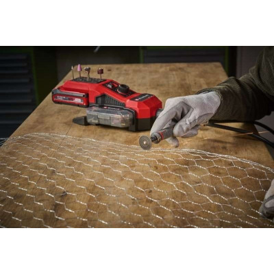 Гравер Einhell TE-MT 18/34LI-Solo, PXC 18В, 5000-34000об/хв, вал 92см (без АКБ та ЗП) (4419360)