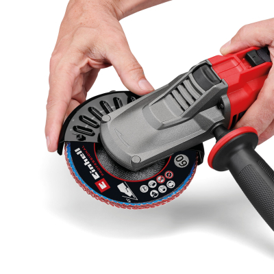 Шліфувальна машина Einhell Professional TP-AG 18/125 F Li BL - Solo PXC 18V, 125мм, 8500об/хв (без А