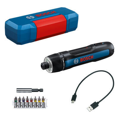 Викрутка акумуляторна Bosch GO 3 3.6В 5Нм 360обхв 0.32кг (0.601.9H2.201)