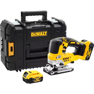 Електролобзик DeWALT 18В XR Li-lon, 1000 - 3200 ход/хв, TSTAK (без АКБ та ЗП) (DCS334NT)