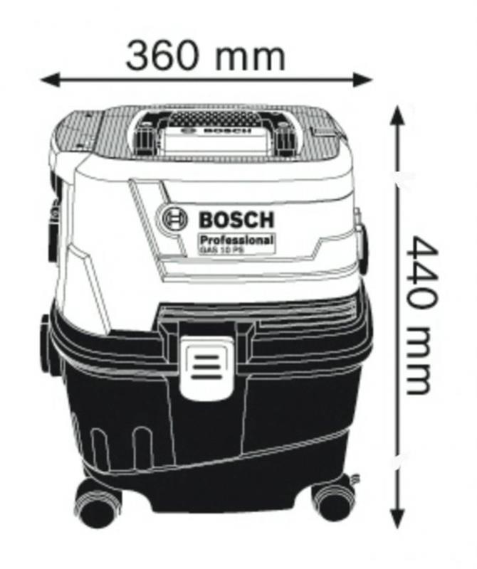Пилосос Bosch GAS 15 PS (06019E5100)