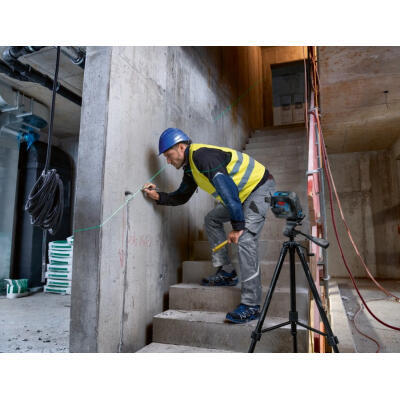 Лазерний нівелір Bosch Professional GCL 2-50 G, до 15 м, з тримачем RM 10, затиском DK 10, мішенню, кейс (0.601.066.M02)