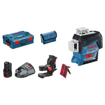 Лазерний нівелір Bosch GLL 3-80 C + BM 1 (12 V) + L-Boxx (0.601.063.R02)
