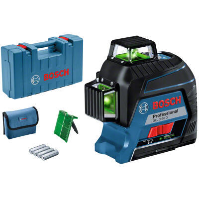 Лазерний нівелір Bosch GLL 3-80 G у кейсі (0.601.063.Y00)