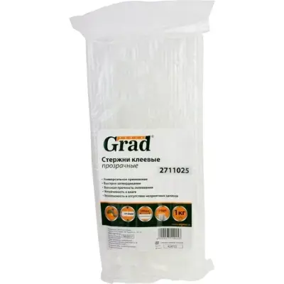 Клейові стержні Grad 11.2×300мм 1кг прозорі (2711025) (1789191)