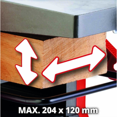 Рейсмус Einhell фуговально-рейсмусовий TC-SP 204/2 1500Вт, 204мм (4419952)