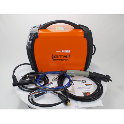 Зварювальний апарат GTM MIG-200ES LED 200A 220В (MIG-200ES LED)