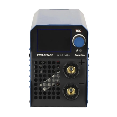 Зварювальний апарат Enersol інверторний, 20-120 A, 5.1 кВт, 2.9 кг (EWM-120ADE)