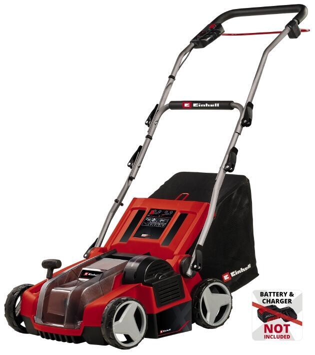 Аератор-скарифікатор акумуляторний Einhell GE-SA 36/35 Li - Solo 36В 35см безщітковий ножи 16шт 11.31кг (без АКБ та ЗП) (3420685) (1837173)