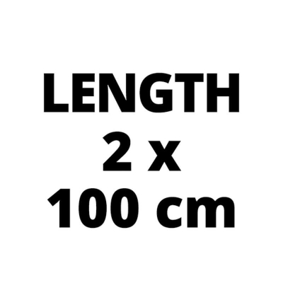 Направляюча шина Einhell алюмініq, 2 шт, 1000 мм (4502118)