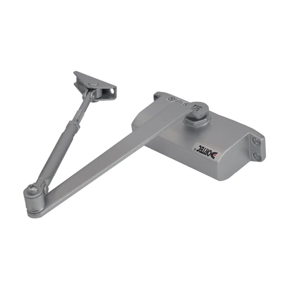 Дверний доводчик Dortec DT-62H Silver з фіксацією дверей у відчиненому положенні (1567186)