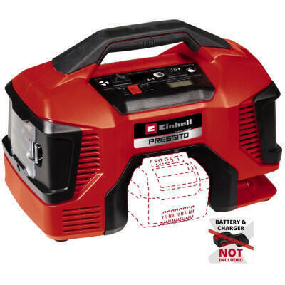 Автомобільний компресор Einhell PRESSITO 18/21, 18В, PXC (без АКБ і ЗП) (4020467)