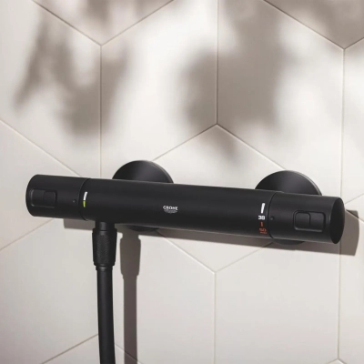 Душовий гарнітур Grohe QuickFix Start Black (UA303908T1)