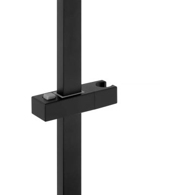 Душовий гарнітур Kroner Edelstahl Kubus - SCH060 + змішувач Edelstahl Kubus - SCH010 + штанга для ду