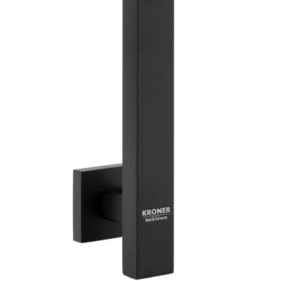 Душовий гарнітур Kroner Edelstahl Kubus - SCH060 + змішувач Edelstahl Kubus - SCH010 + штанга для ду