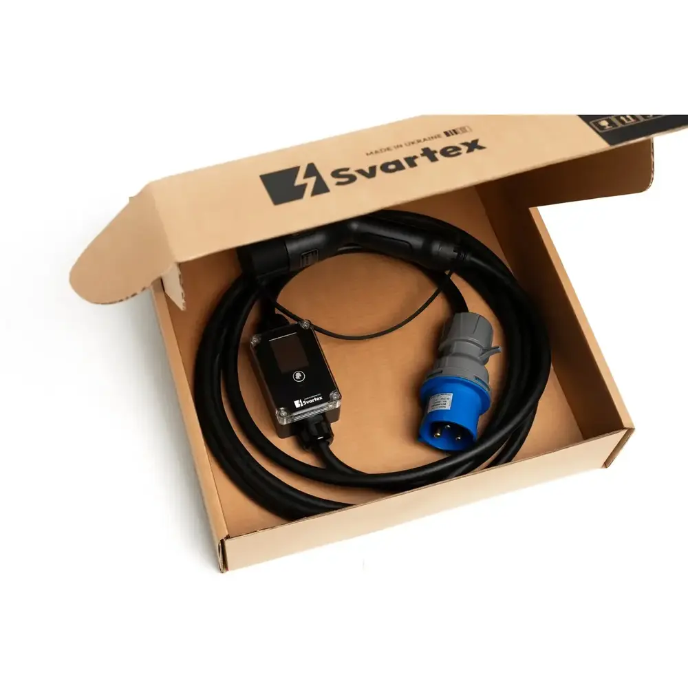 Зарядка для електромобіля Svartex 7.4 кВт 32A Type 2 Wi-Fi SV32 Pro-TYPE-2 (1802915)