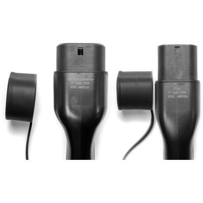 Зарядний кабель для електромобіля HiSmart Type 2, 32A, 22кВт, 3 фазный, 5м (EV200023)