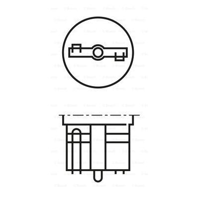 Автолампа Bosch 3W (1 987 302 818)