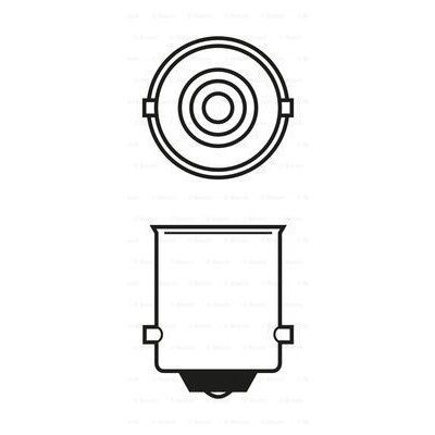 Автолампа Bosch 21W (1 987 302 201)