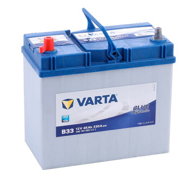 Акумулятор автомобільний Varta Blue Dynamic 45Аh без нижн. бурта (545157033)