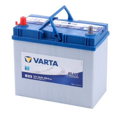 Акумулятор автомобільний Varta Blue Dynamic 45Аh без нижн. бурта (545157033)