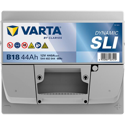 Акумулятор автомобільний Varta Blue Dynamic 44Ah (544402044)