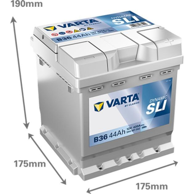 Акумулятор автомобільний Varta Blue Dynamic 44Ah (544401042)
