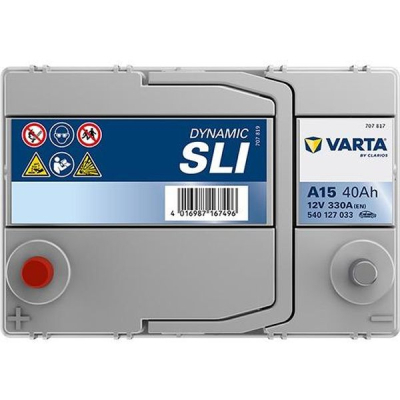 Акумулятор автомобільний Varta Blue Dynamic 40Ah без нижн. бурта (540127033)